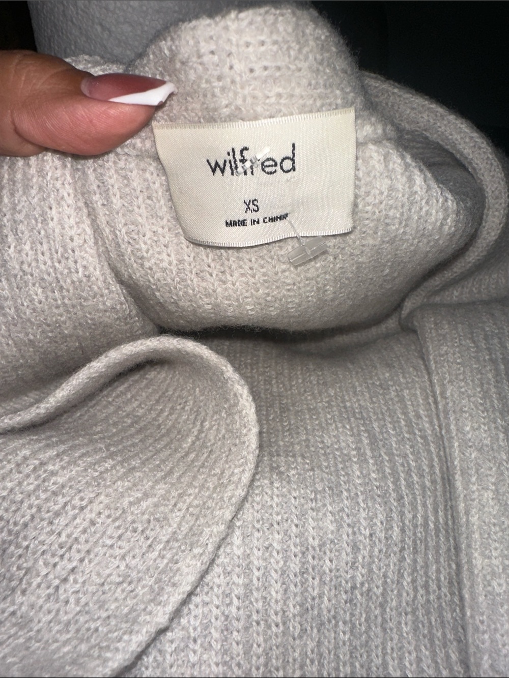 Wilfred  Ribbed Open-Front Cardigan - Picture 7 of 9